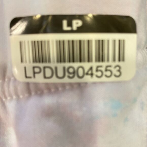 FRIENDS TV Show P.Jammy Whimsey 2-pc PJ Set Pink Tie Dye Fleece Spandex NWT Lg - Picture 14 of 16